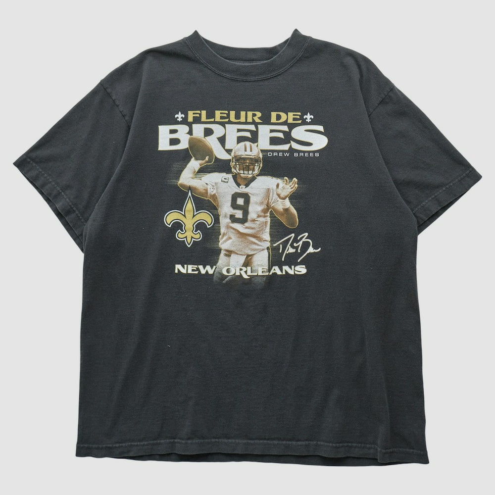 New Orleans Saints Reebok 2000s T-shirt - Black Vintage - Fanatics