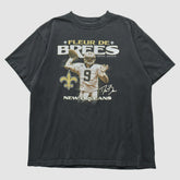 New Orleans Saints Reebok 2000s T-shirt - Black Vintage - Fanatics