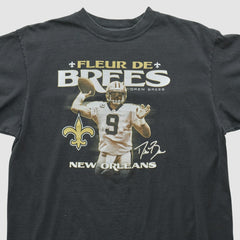 New Orleans Saints Reebok 2000s T-shirt - Black Vintage - Fanatics