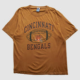 Cincinnati Bengals Champion 90s T-shirt - Brown Vintage - Fanatics