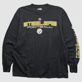 Pittsburgh Steelers NFL 2010s Long Sleeve T-shirt - Black Vintage - Fanatics
