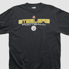 Pittsburgh Steelers NFL 2010s Long Sleeve T-shirt - Black Vintage - Fanatics
