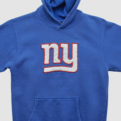 New York Giants Reebok 2000s Hooded Pullover Sweatshirt - Blue Vintage - Fanatics