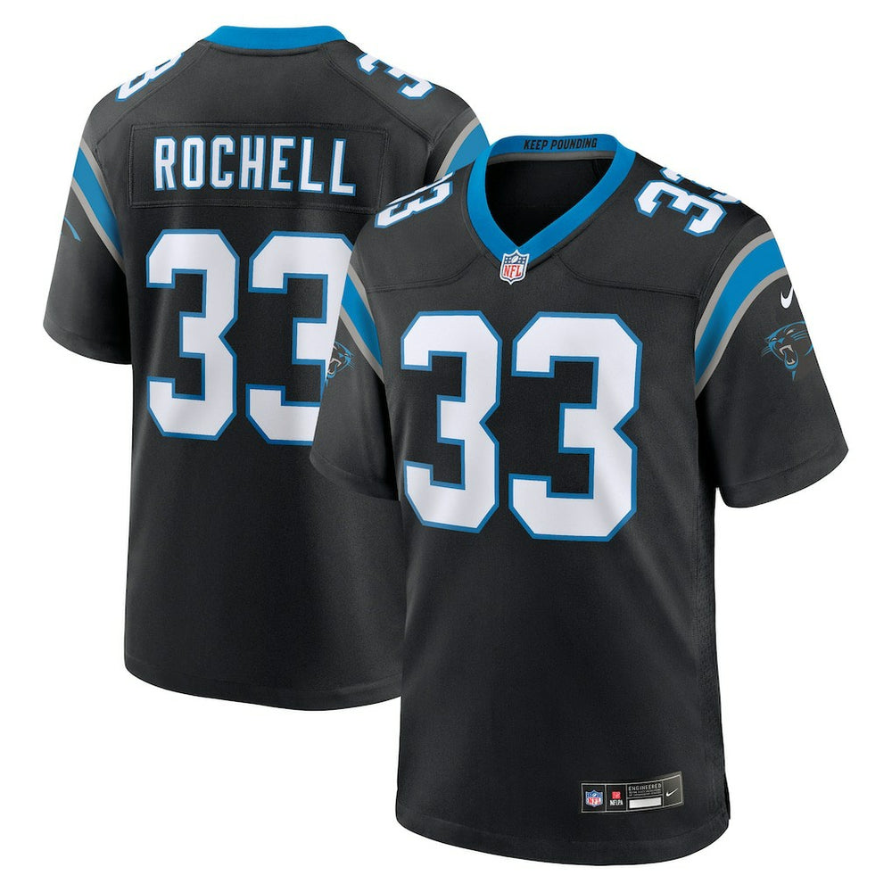 Robert Rochell Carolina Panthers Team Game Jersey - Black - Nike