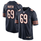 Jeremiah Martin Chicago Bears Team Game Jersey - Navy - Nike