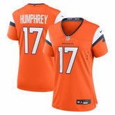 Lil'Jordan Humphrey Denver Broncos Women's Team Game Jersey - Orange - Nike