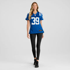 George Odum Indianapolis Colts Women's Team Game Jersey - Royal - Nike