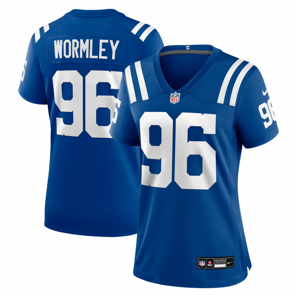 Chris Wormley Indianapolis Colts Women's Team Game Jersey - Royal - Nike