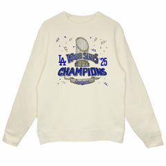 Los Angeles Dodgers Tiny Turnip Women's 2025 World Series Champions Parade Sweatshirt Outlet