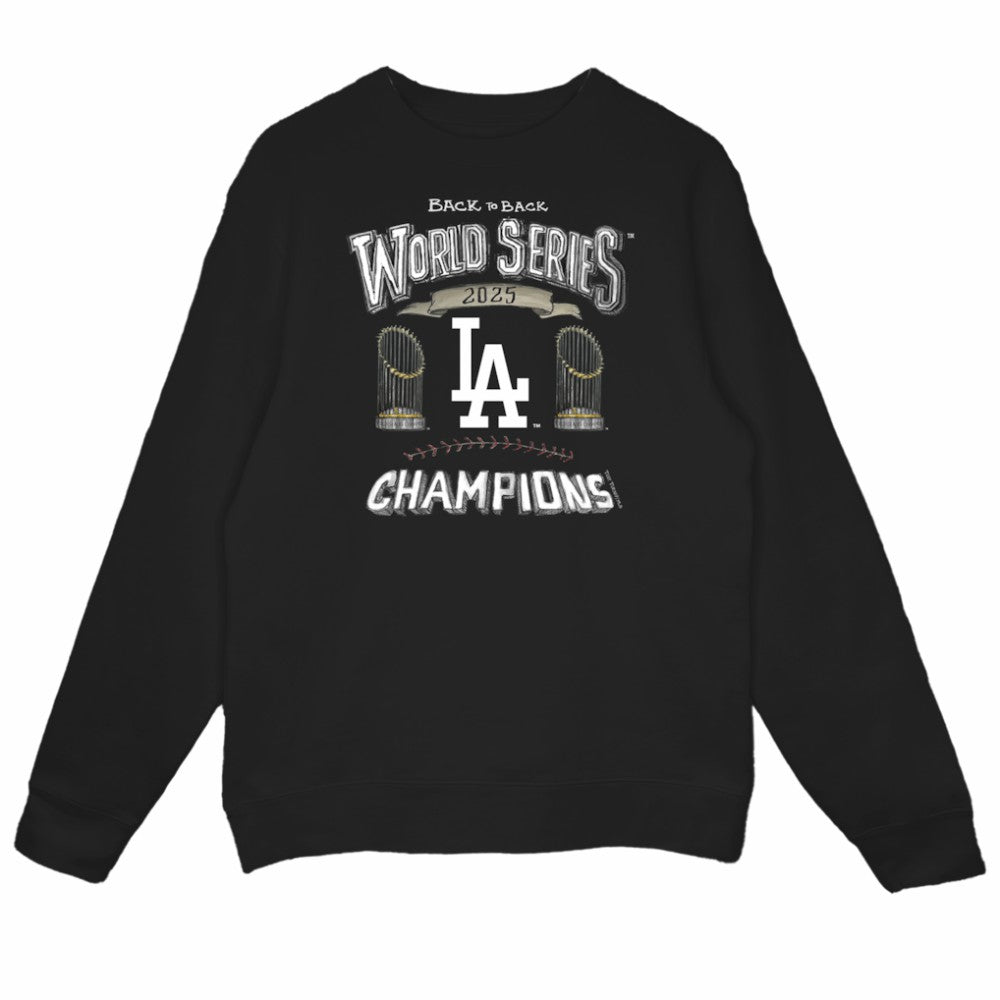 Los Angeles Dodgers Tiny Turnip Women's 2025 World Series Champions Sweatshirt Outlet
