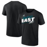 Philadelphia Eagles 2025 NFC East Division Champions Big & Tall Conquer T-Shirt - Black - Fanatics