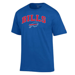 Buffalo Bills Champion Arch Over Logo T-Shirt - Royal - NFL