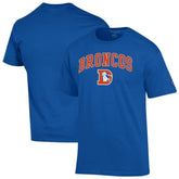Denver Broncos Champion Arch Over Logo T-Shirt - Royal - NFL