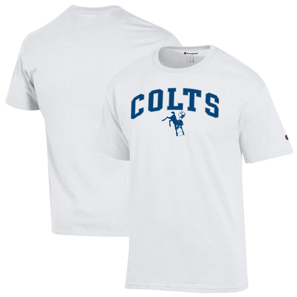 Indianapolis Colts Champion Arch Over Logo T-Shirt - White - NFL