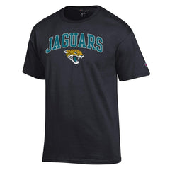 Jacksonville Jaguars Champion Arch Over Logo T-Shirt - Black - NFL