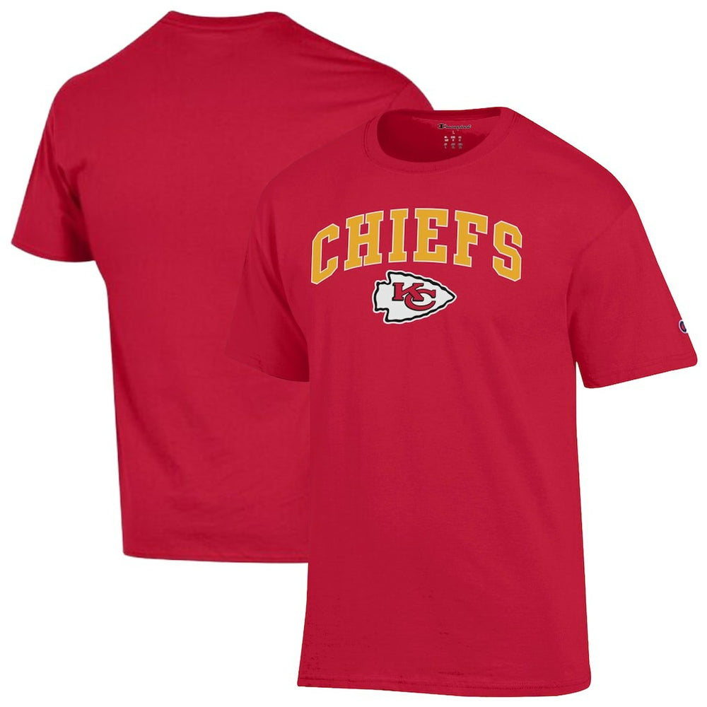 Kansas City Chiefs Champion Arch Over Logo T-Shirt - Red - NFL