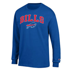 Buffalo Bills Champion Arch Over Logo Long Sleeve T-Shirt - Royal - NFL