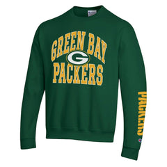 Green Bay Packers Champion Powerblend Fleece Sweatshirt - Green - NFL