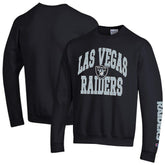 Las Vegas Raiders Champion Powerblend Fleece Sweatshirt - Black - NFL