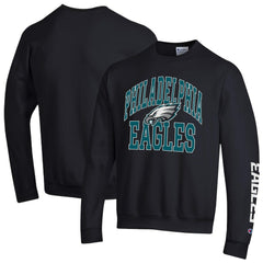 Philadelphia Eagles Champion Powerblend Fleece Sweatshirt - Black - NFL