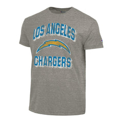 Los Angeles Chargers Champion Ultimate Tri-Blend T-Shirt - Heather Charcoal - NFL