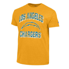 Los Angeles Chargers Champion Ultimate Tri-Blend T-Shirt - Heather Gold - NFL