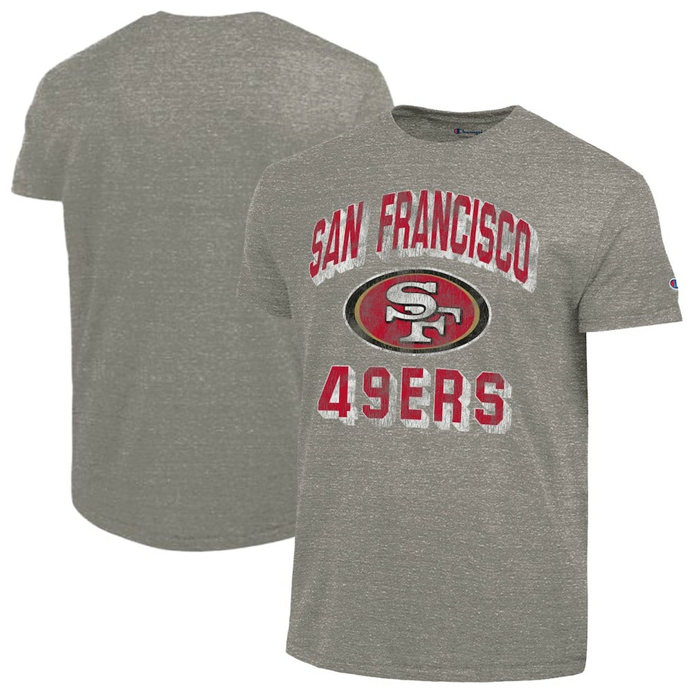 San Francisco 49ers Champion Ultimate Tri-Blend T-Shirt - Charcoal - NFL