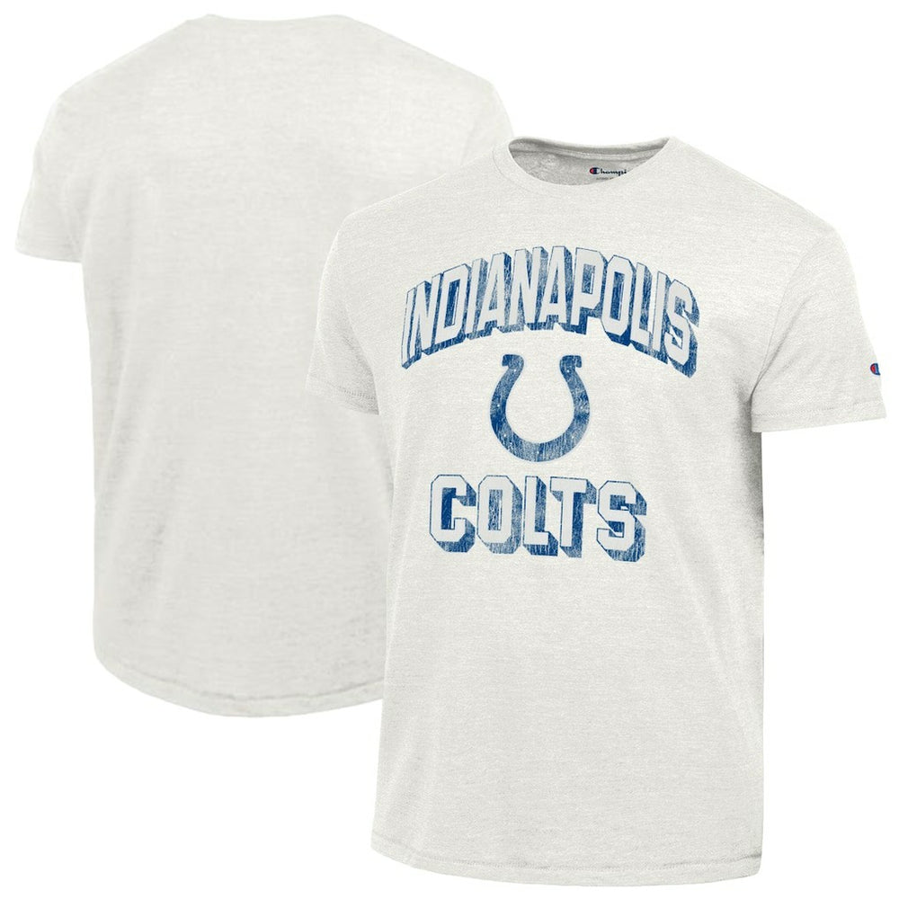 Indianapolis Colts Champion Ultimate Tri-Blend T-Shirt - White - NFL