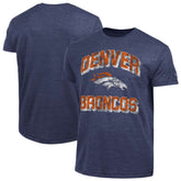 Denver Broncos Champion Ultimate Tri-Blend T-Shirt - Navy - NFL