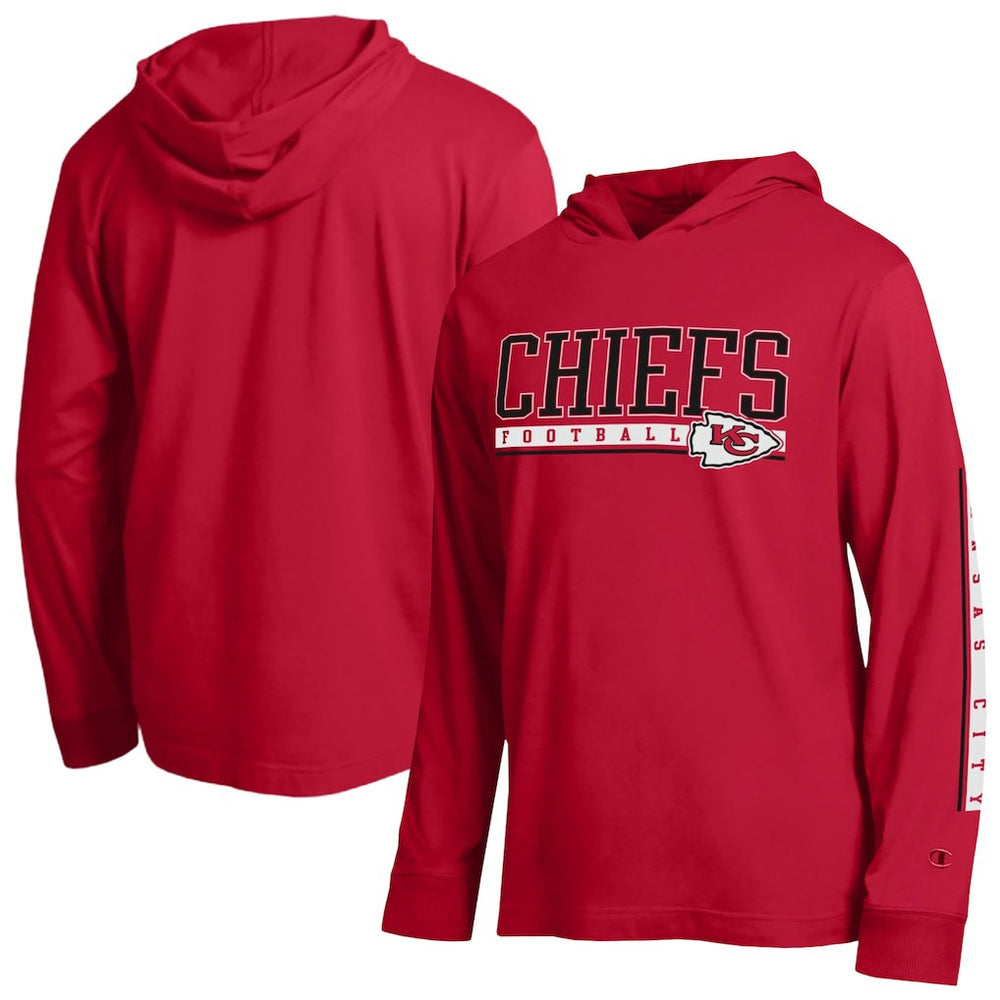 Kansas City Chiefs Champion All Star Hoodie T-Shirt - Red - NFL