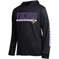 Minnesota Vikings Champion All Star Hoodie T-Shirt - Black - NFL