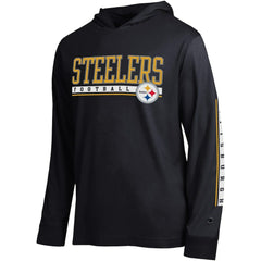 Pittsburgh Steelers Champion All Star Hoodie T-Shirt - Black - NFL