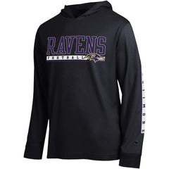 Baltimore Ravens Champion All Star Hoodie T-Shirt - Black - NFL