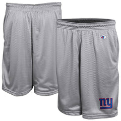 New York Giants Champion Classic Mesh Shorts - Gray - NFL