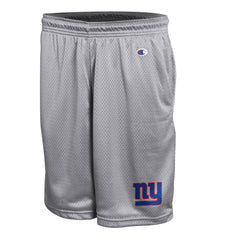 New York Giants Champion Classic Mesh Shorts - Gray - NFL