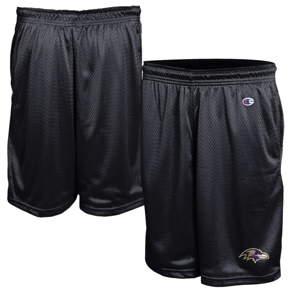 Baltimore Ravens Champion Classic Mesh Shorts - Black - NFL