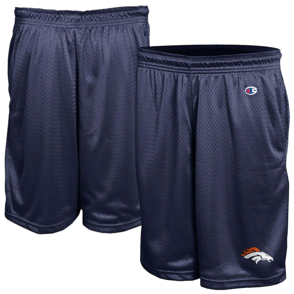 Denver Broncos Champion Classic Mesh Shorts - Navy - NFL