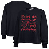 New England Patriots '47 Women's Team Collage Sydney Long Sleeve T-Shirt - Navy - 47 brand