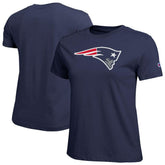 New England Patriots Champion Women's Logo T-Shirt - Navy - NFL