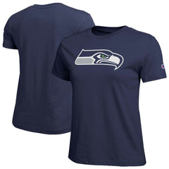 Seattle Seahawks Champion Women's Logo T-Shirt - Navy - NFL