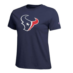 Houston Texans Champion Women's Logo T-Shirt - Navy - NFL