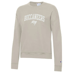 Tampa Bay Buccaneers Champion Women's Powerblend Cocoa Butter Fleece Sweatshirt - Light Brown - NFL