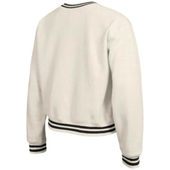 Miami Dolphins Champion Women's Reverse Weave Fleece Sweatshirt - Cream - NFL