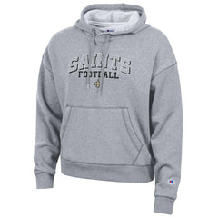 New Orleans Saints Champion Women's Triumph Tri-Blend Hoodie - Gray - NFL