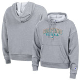 Miami Dolphins Champion Women's Triumph Tri-Blend Hoodie - Gray - NFL
