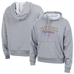 Minnesota Vikings Champion Women's Triumph Tri-Blend Hoodie - Gray - NFL