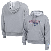 New England Patriots Champion Women's Triumph Tri-Blend Hoodie - Gray - NFL
