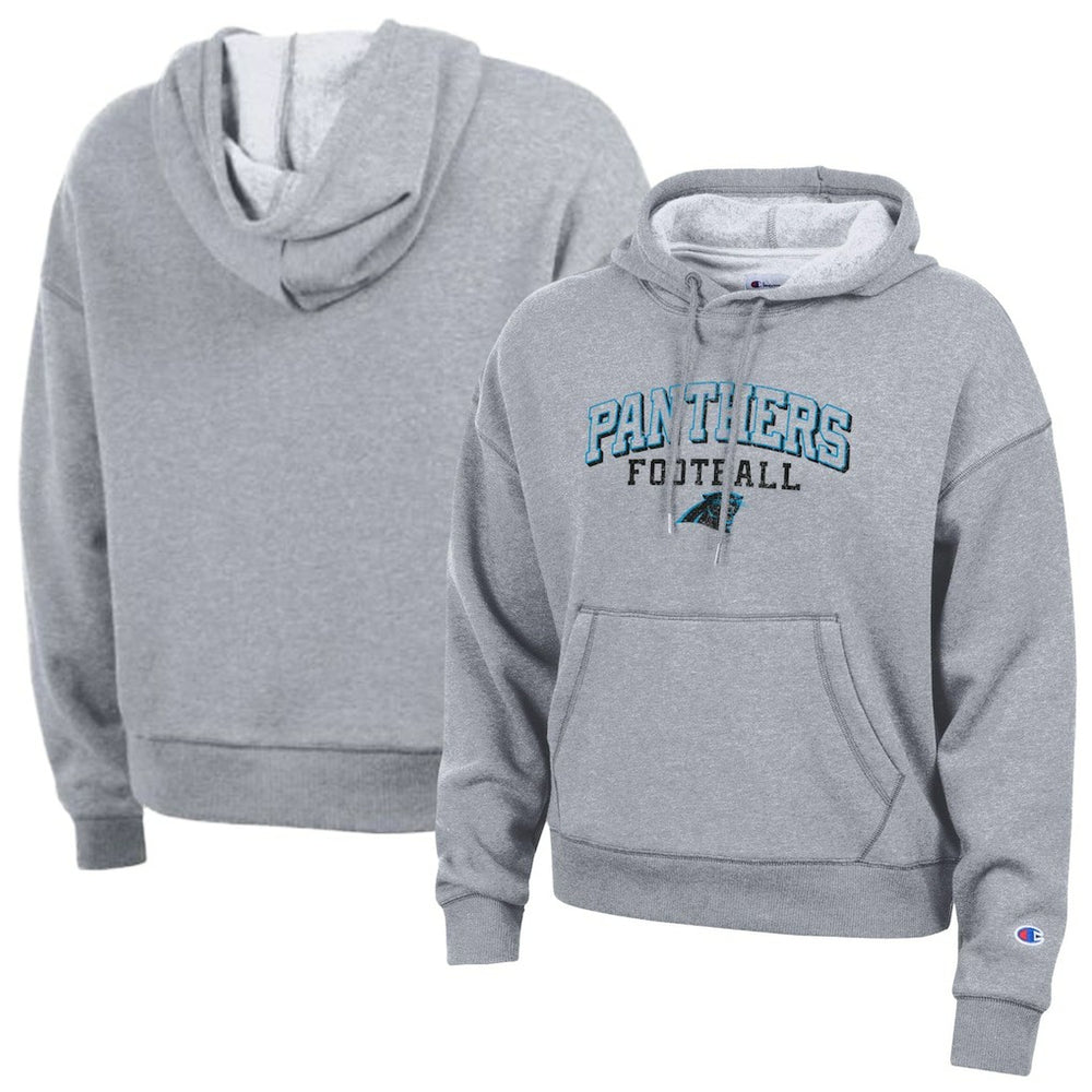 Carolina Panthers Champion Women's Triumph Tri-Blend Hoodie - Gray - NFL