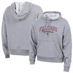 Atlanta Falcons Champion Women's Triumph Tri-Blend Hoodie - Gray - NFL