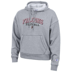 Atlanta Falcons Champion Women's Triumph Tri-Blend Hoodie - Gray - NFL